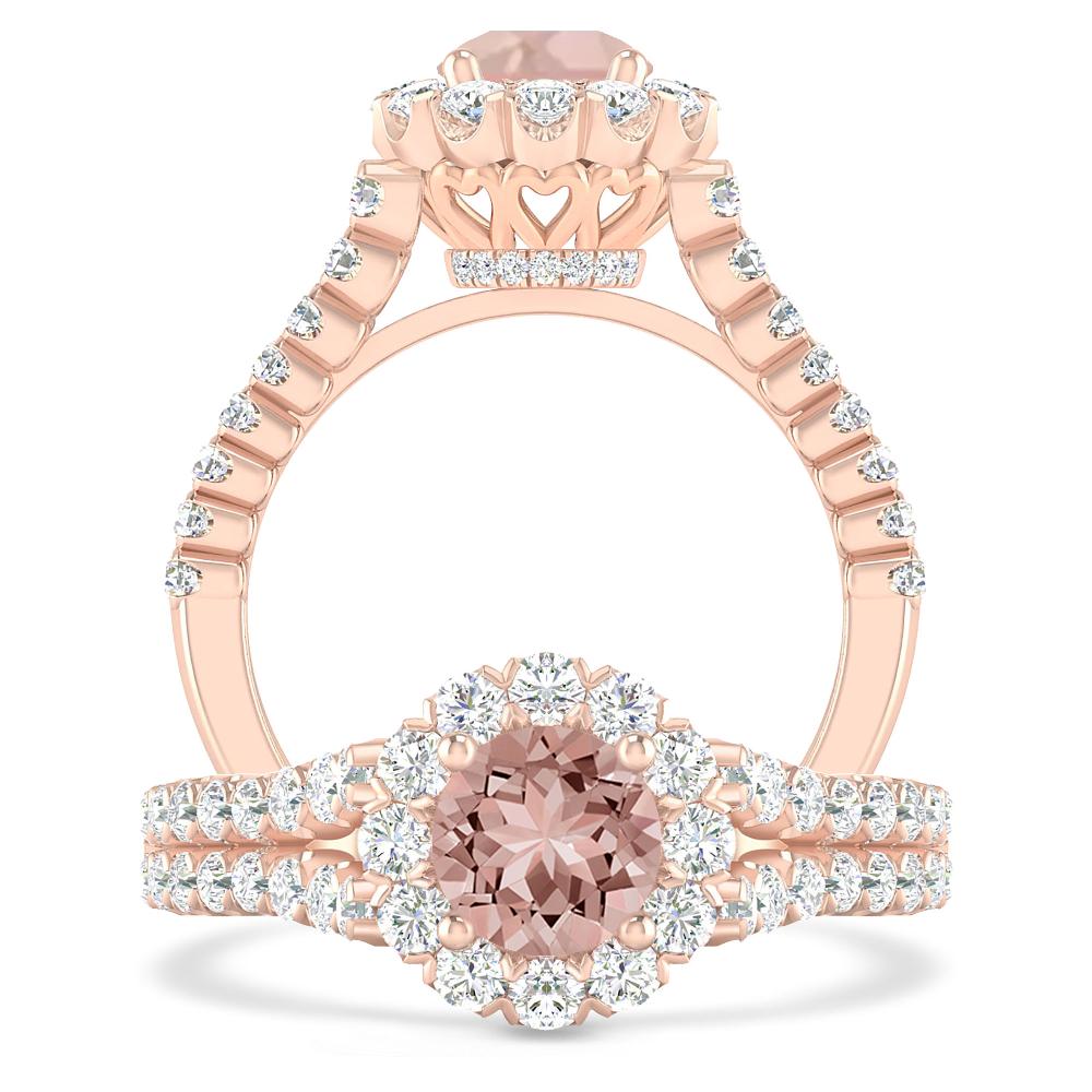 Rose Gold - Morganite