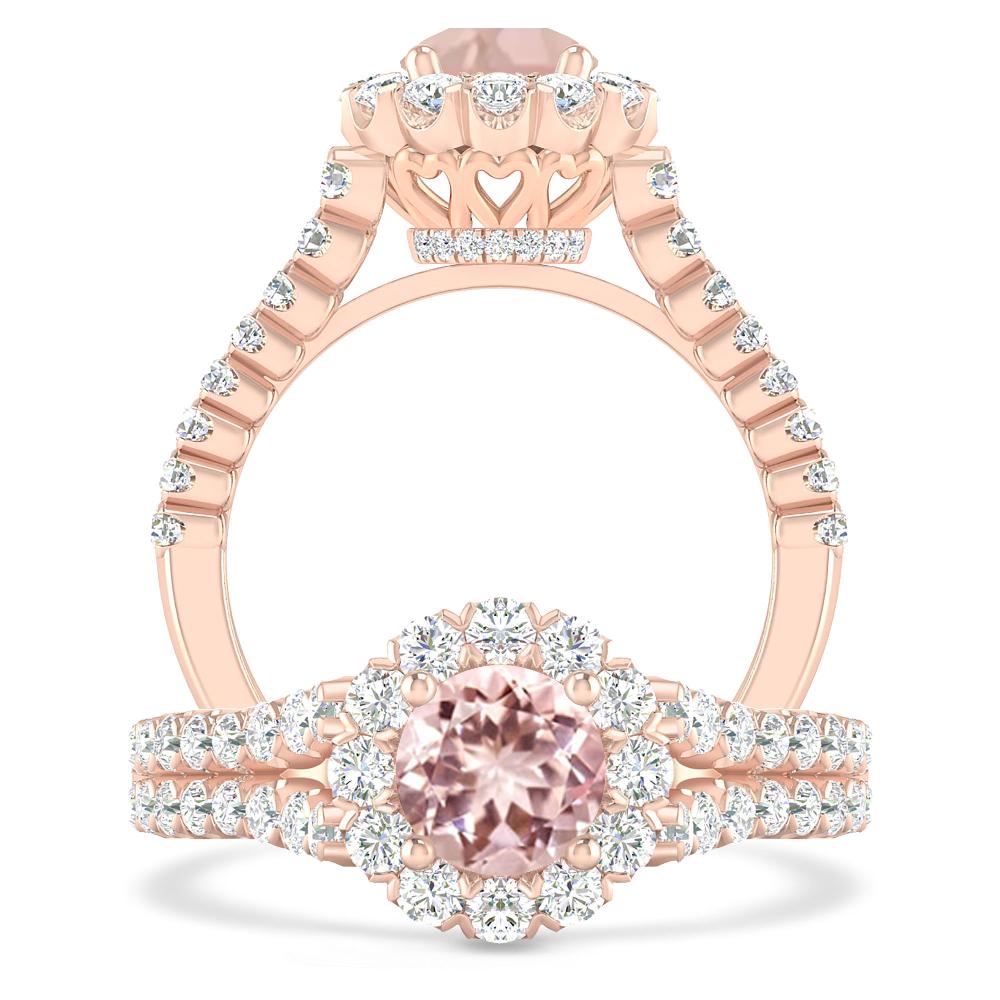 Rose Gold - Morganite