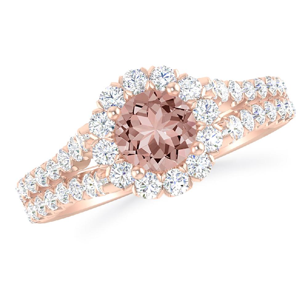 Rose Gold - Morganite