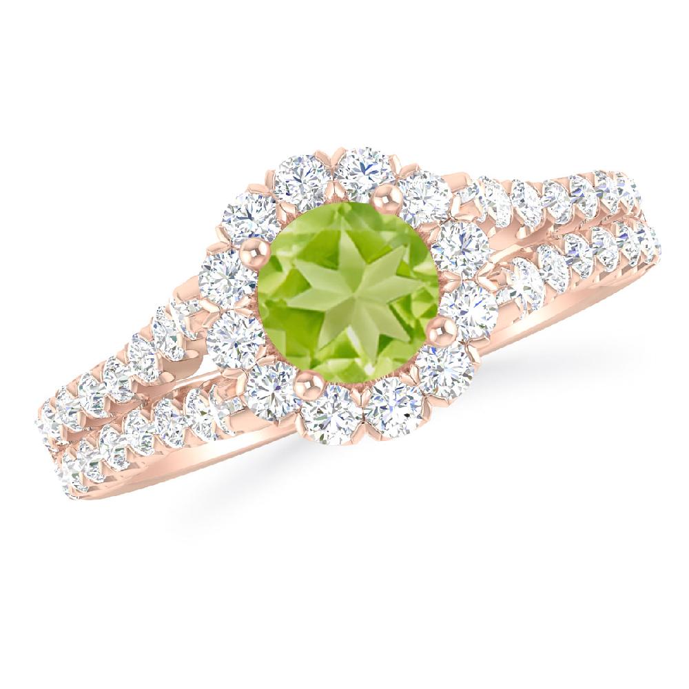 Rose Gold - Peridot