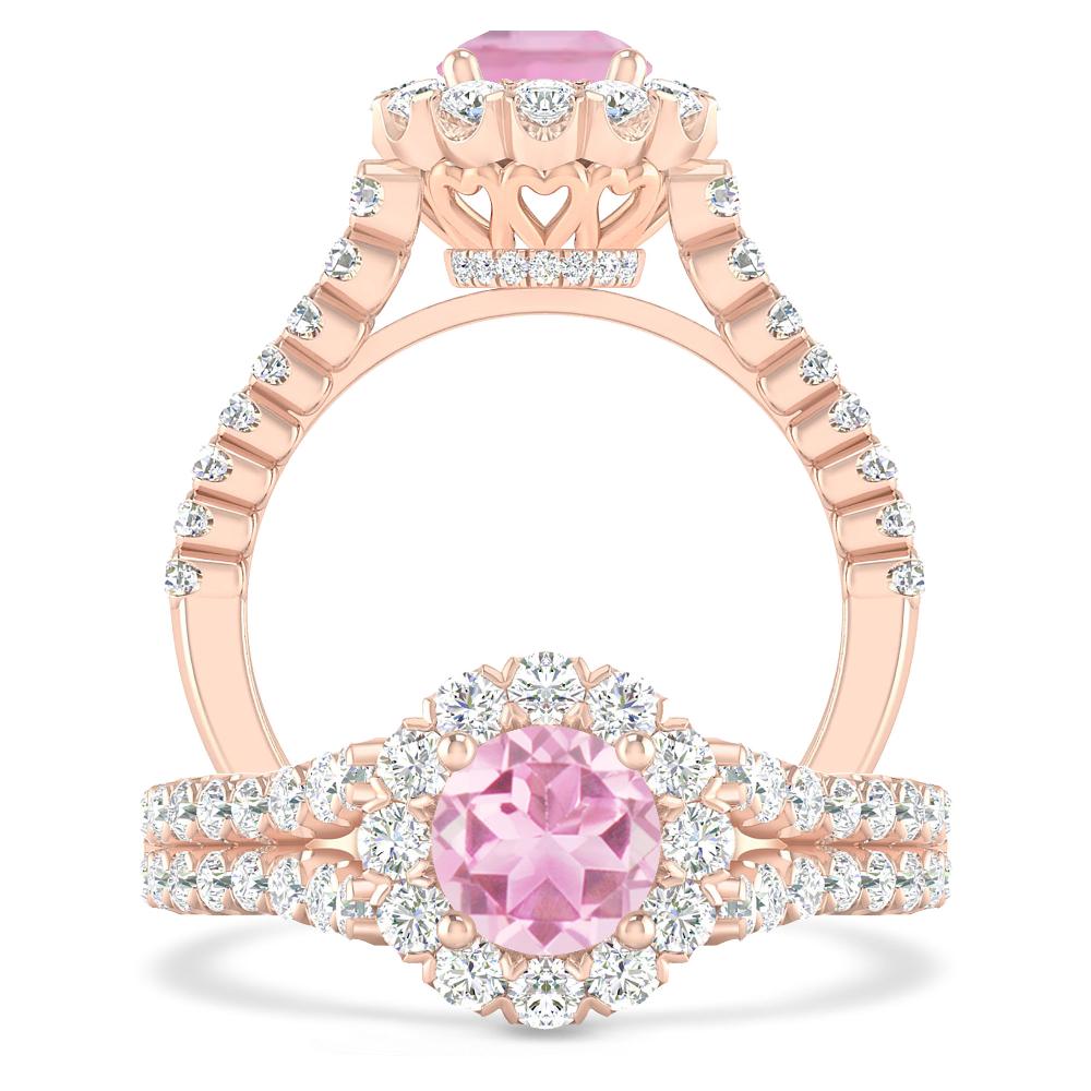 Rose Gold - Pink Tourmaline