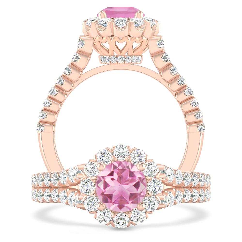 Rose Gold - Pink Tourmaline