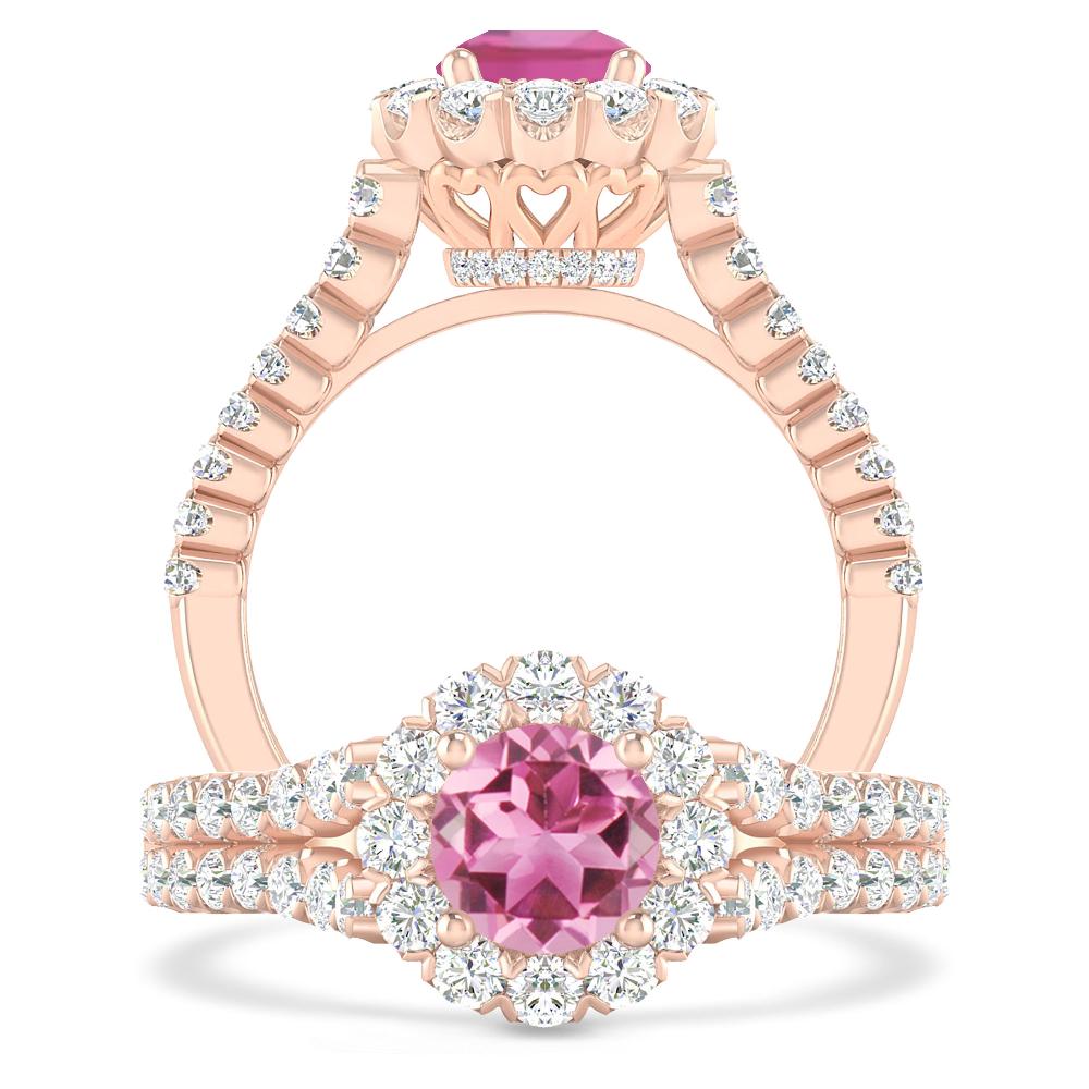 Rose Gold - Pink Tourmaline