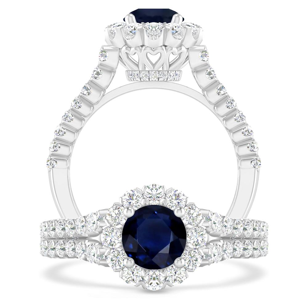 White Gold - Sapphire