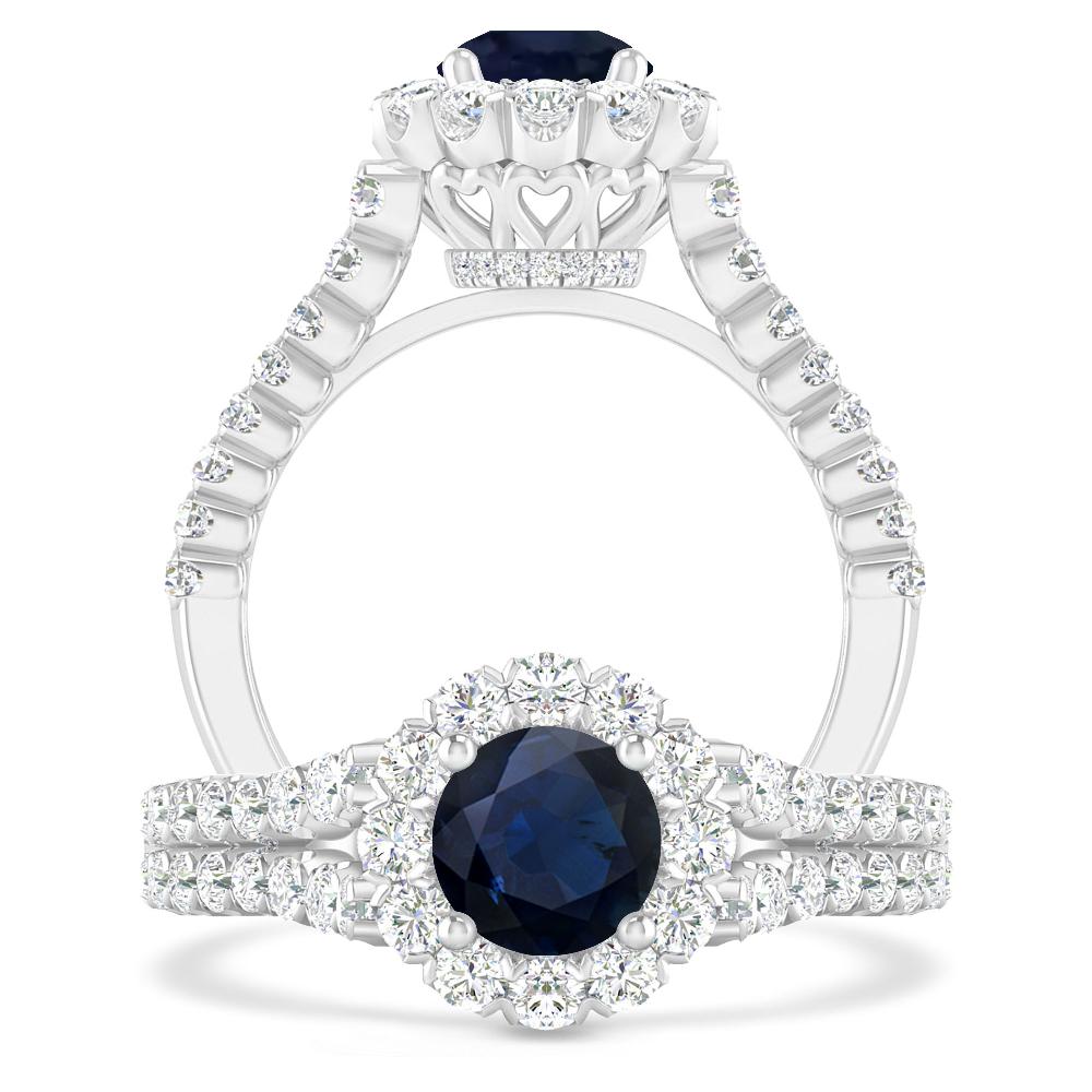 White Gold - Sapphire