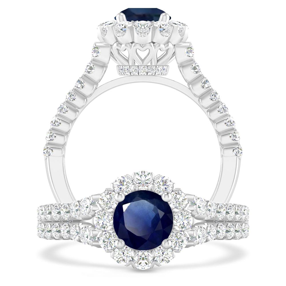 White Gold - Sapphire