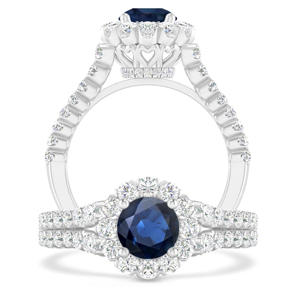 White Gold - Sapphire