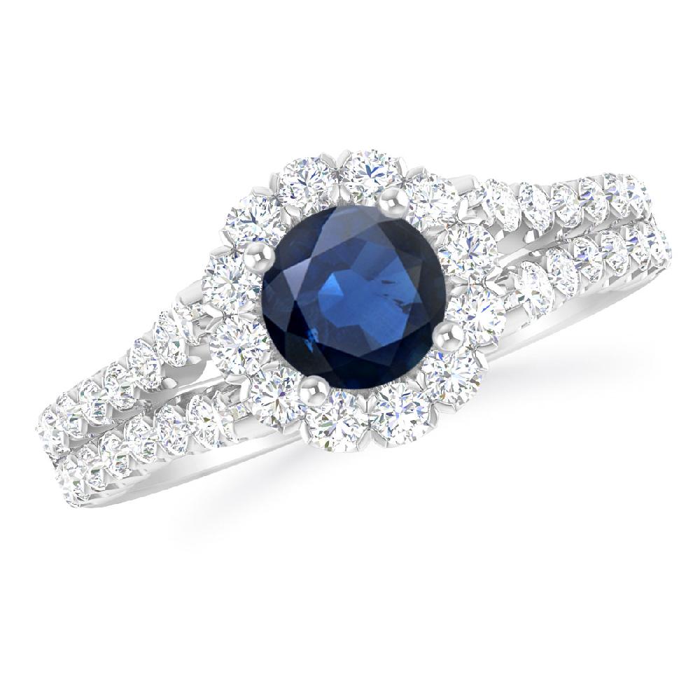 White Gold - Sapphire