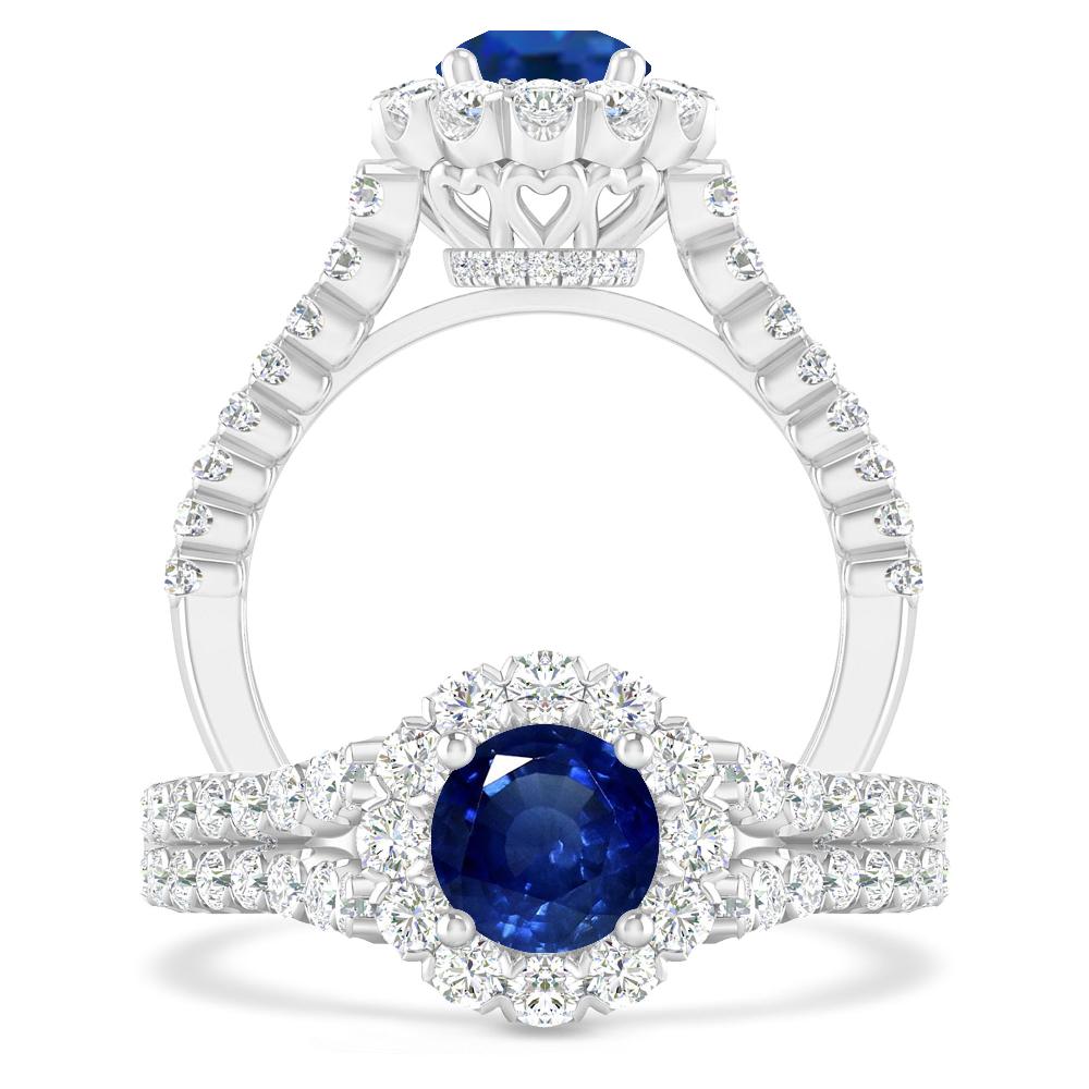 White Gold - Sapphire