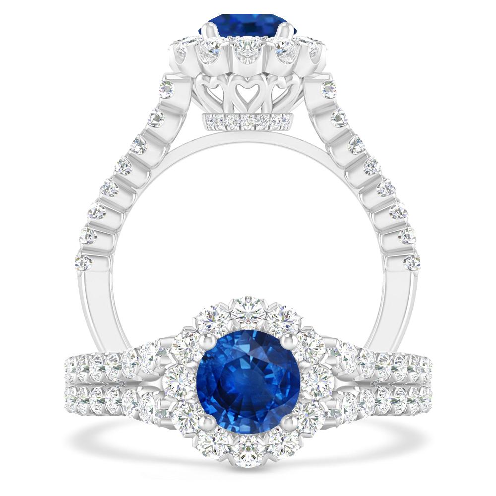 White Gold - Sapphire