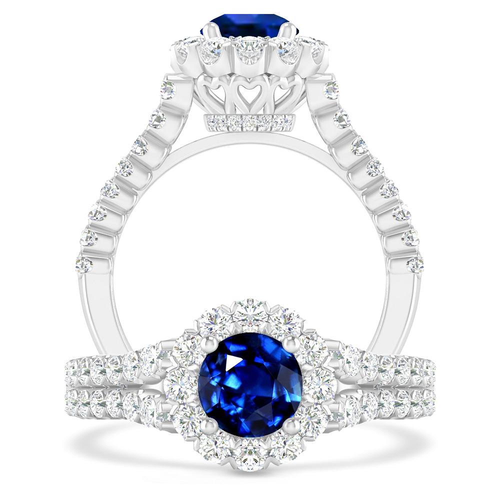 White Gold - Sapphire