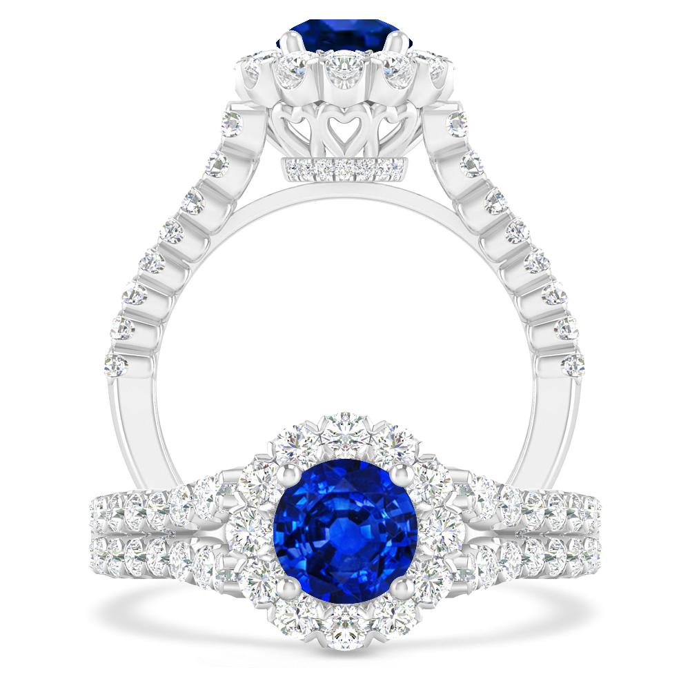 White Gold - Sapphire