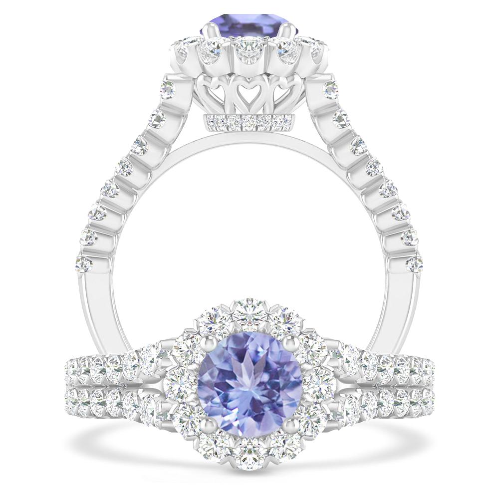 White Gold - Tanzanite