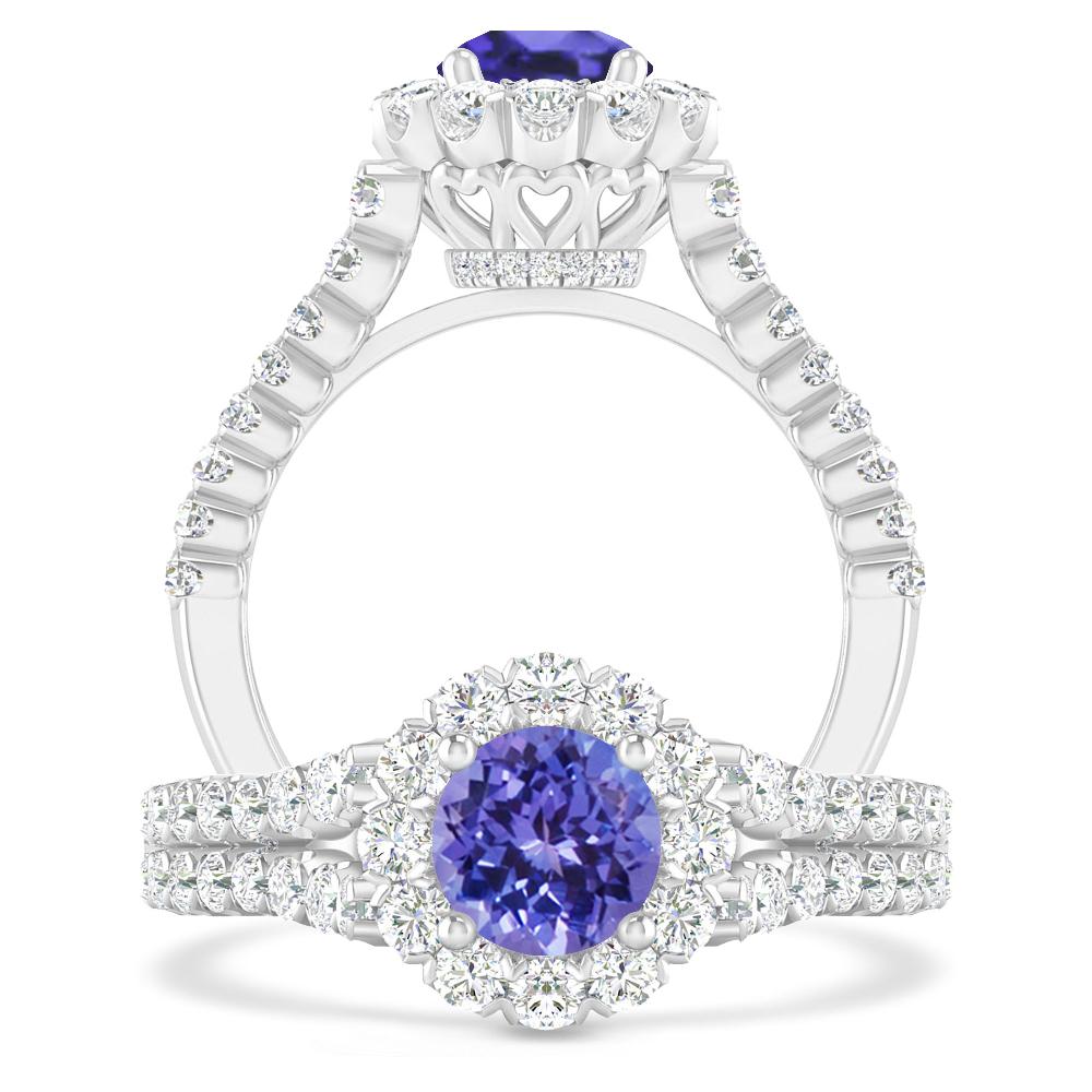 White Gold - Tanzanite