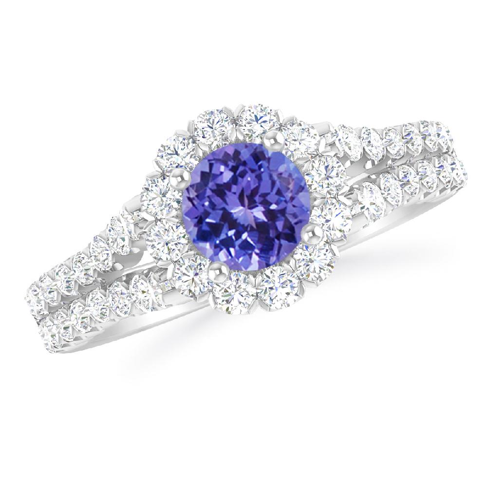 White Gold - Tanzanite