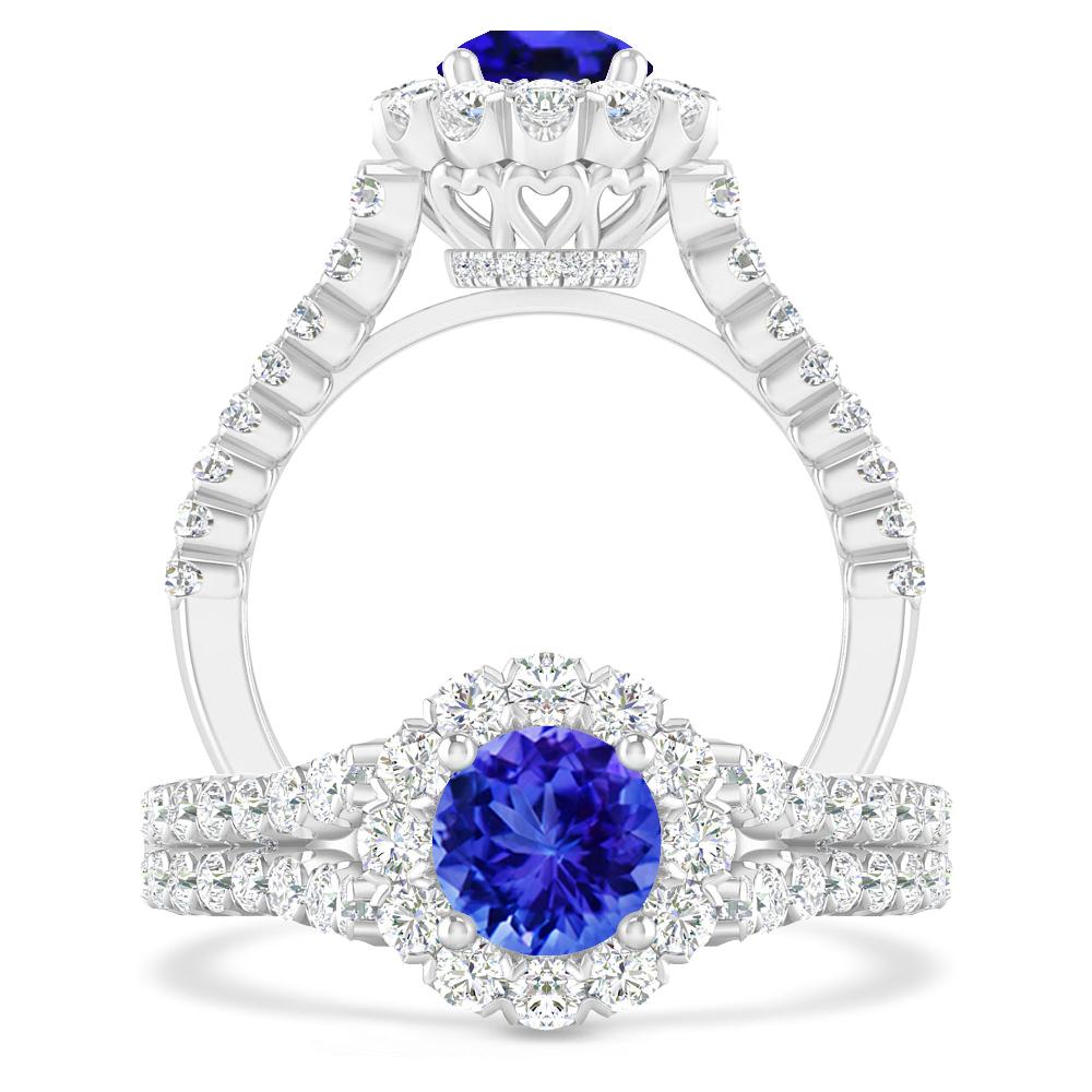 White Gold - Tanzanite