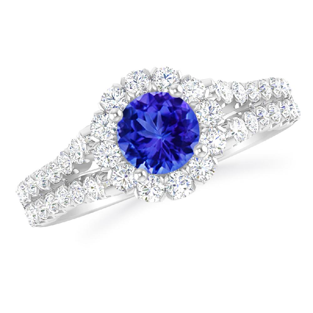 White Gold - Tanzanite