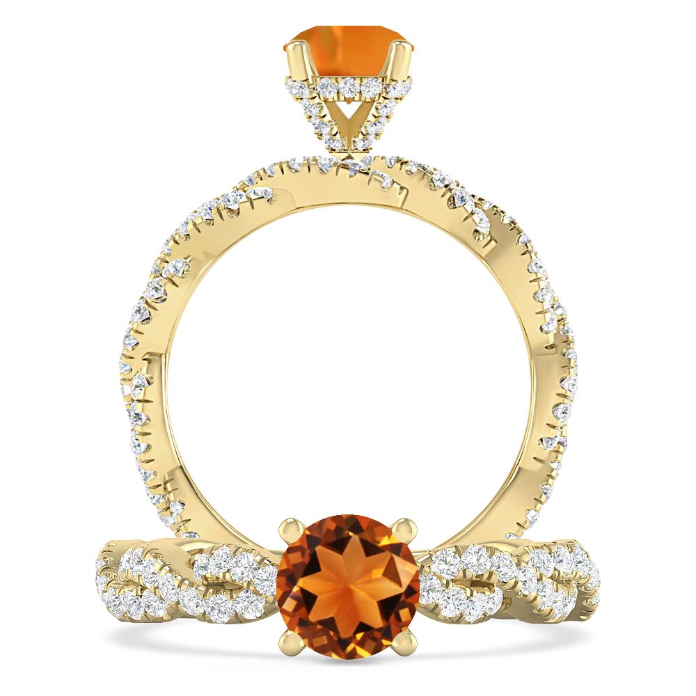 Yellow Gold - Citrine