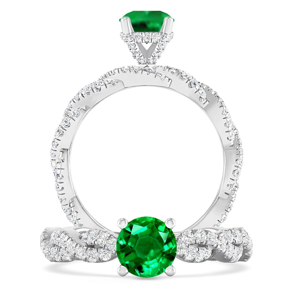 White Gold - Emerald