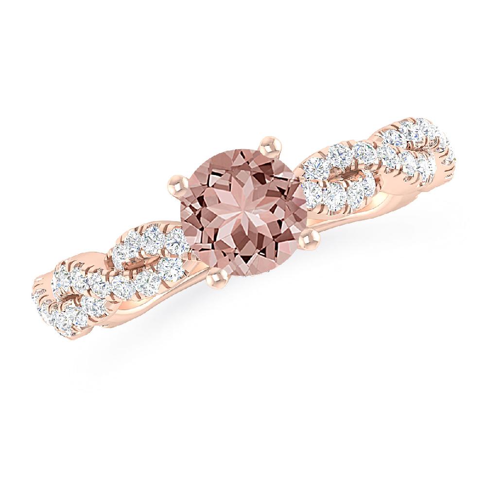 Rose Gold - Morganite