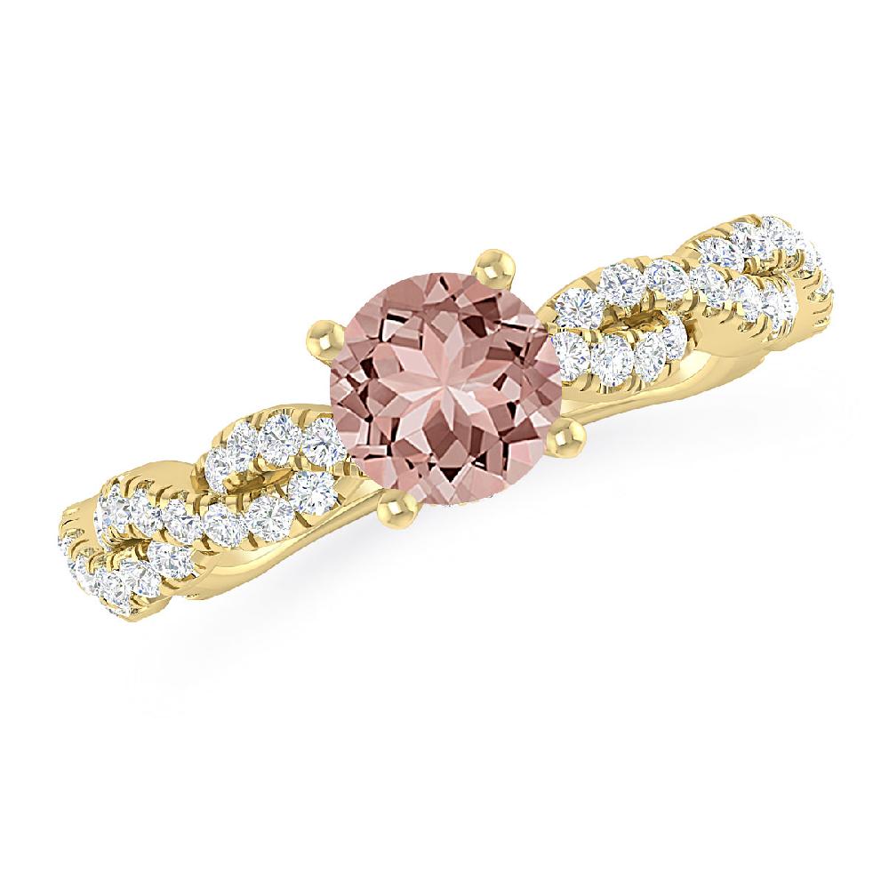 Yellow Gold - Morganite