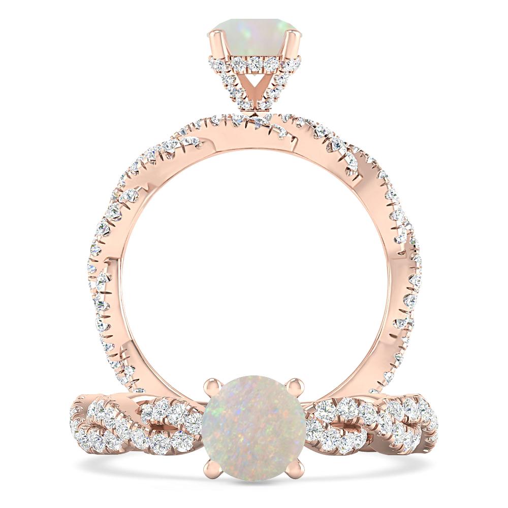 Rose Gold - Opal