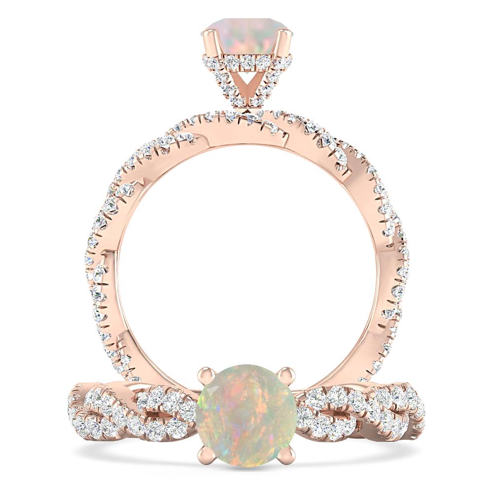 Rose Gold - Opal