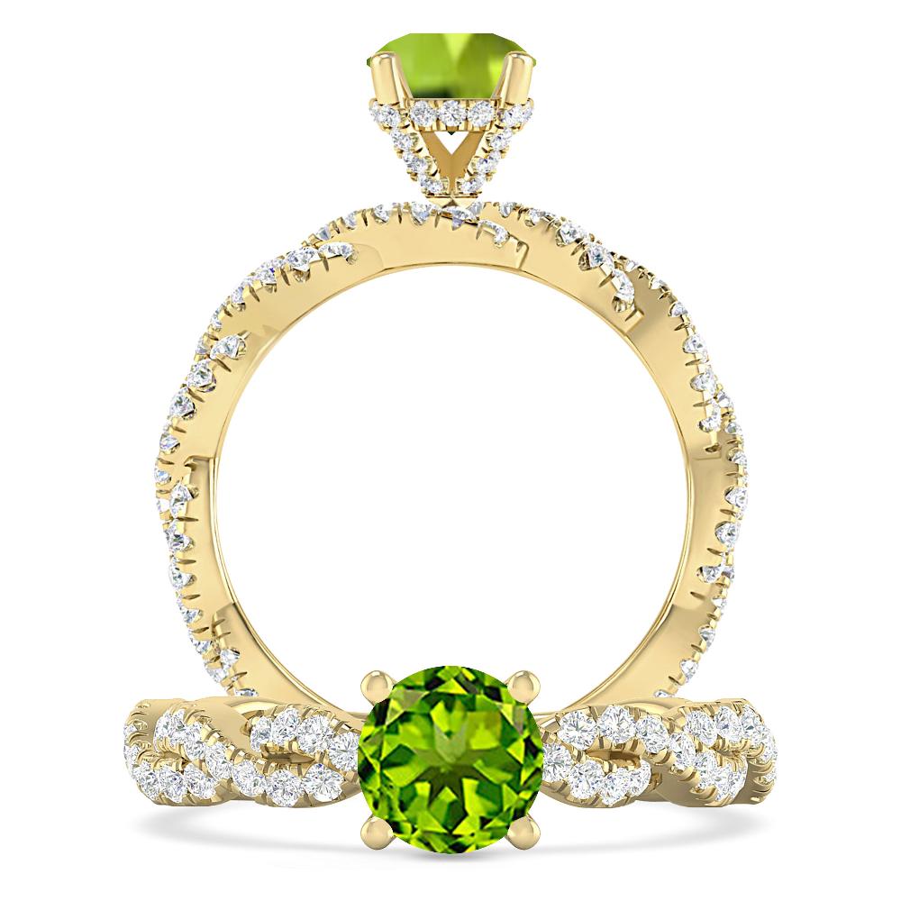 Yellow Gold - Peridot