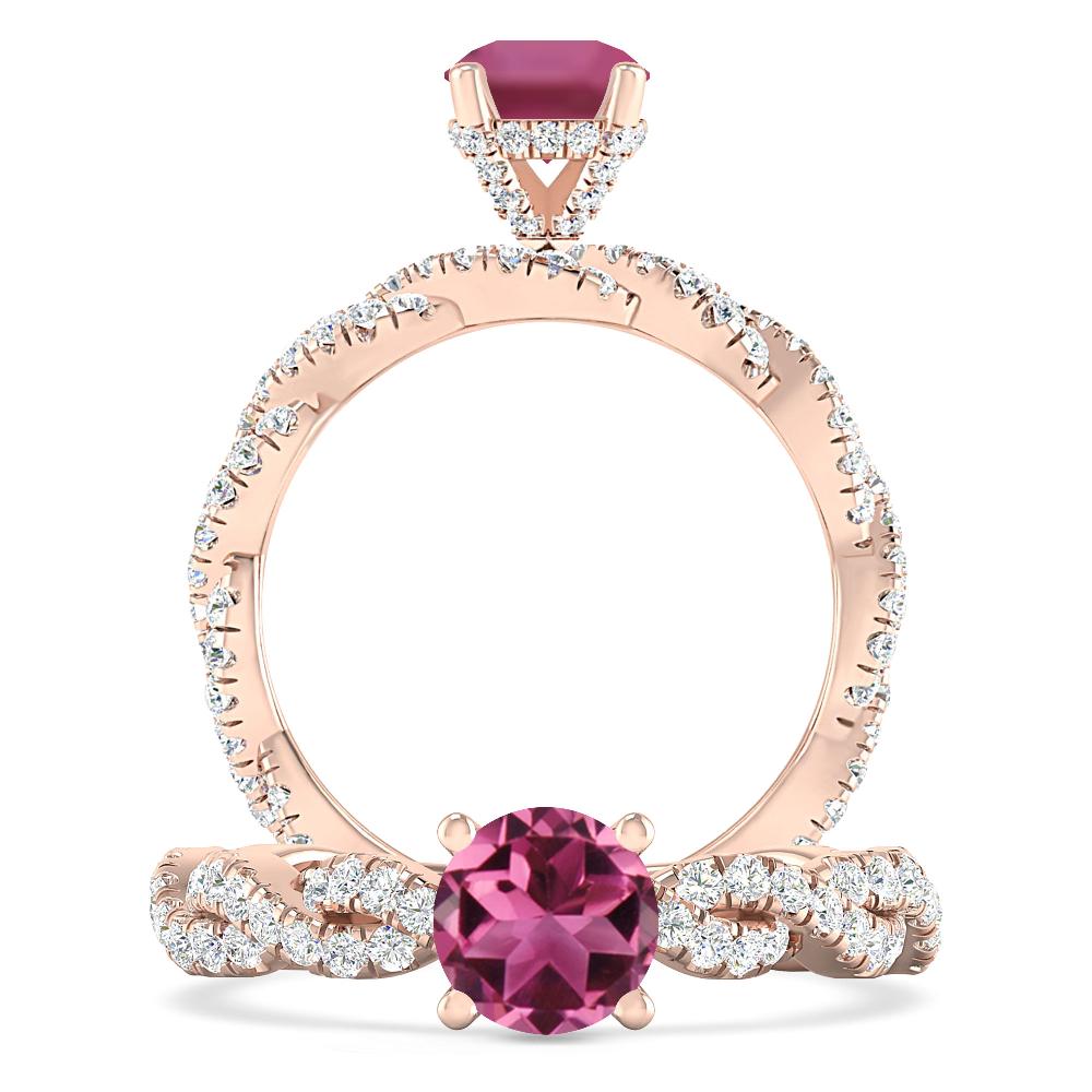 Rose Gold - Pink Tourmaline