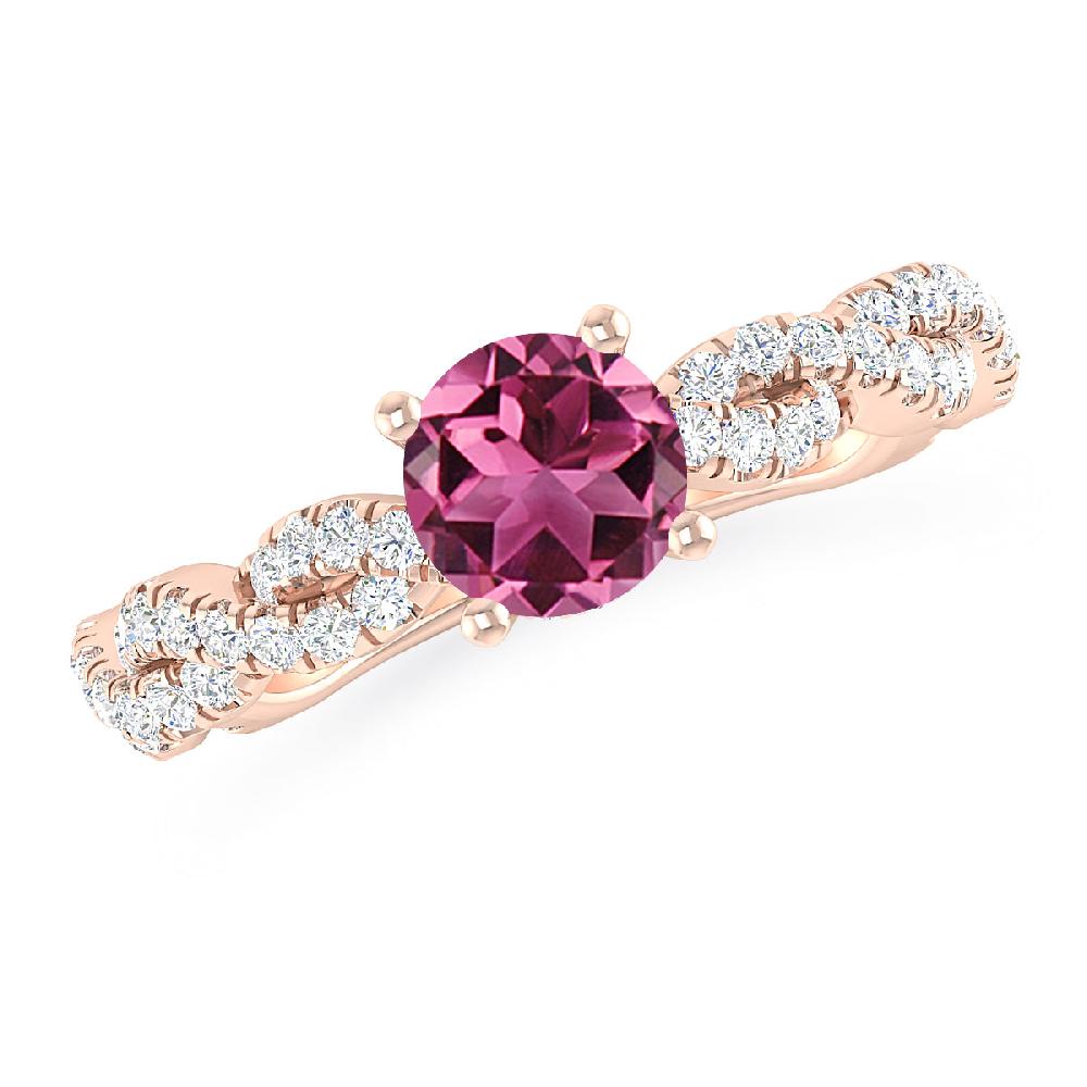 Rose Gold - Pink Tourmaline