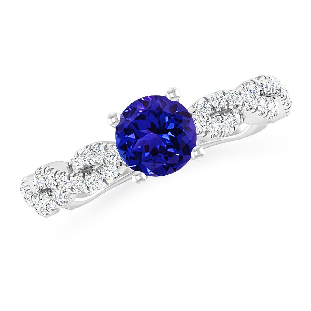 White Gold - Tanzanite