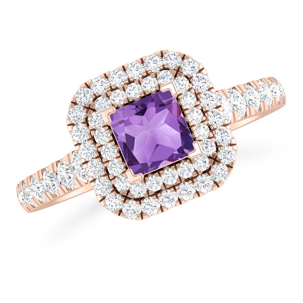 Rose Gold - Amethyst