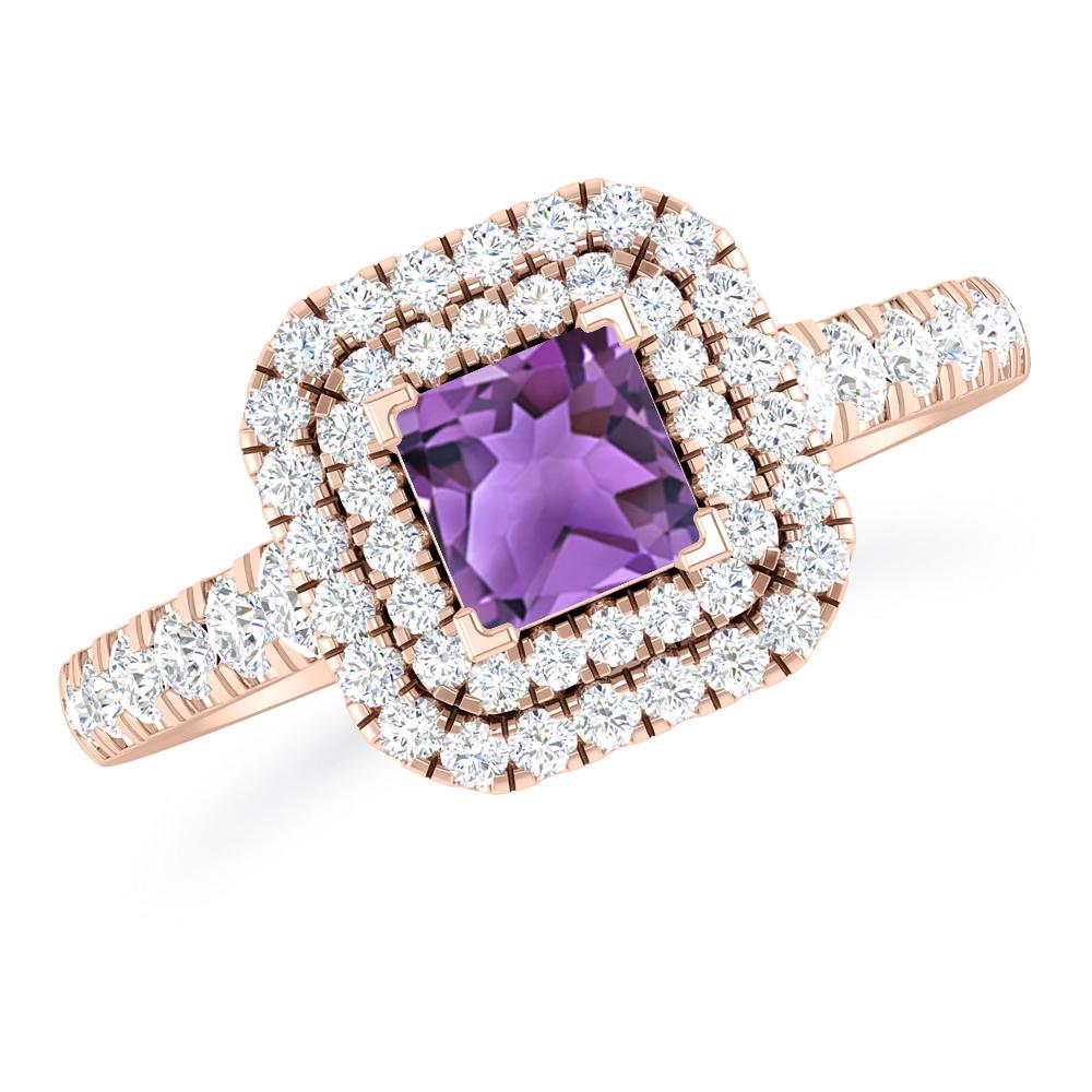 Rose Gold - Amethyst