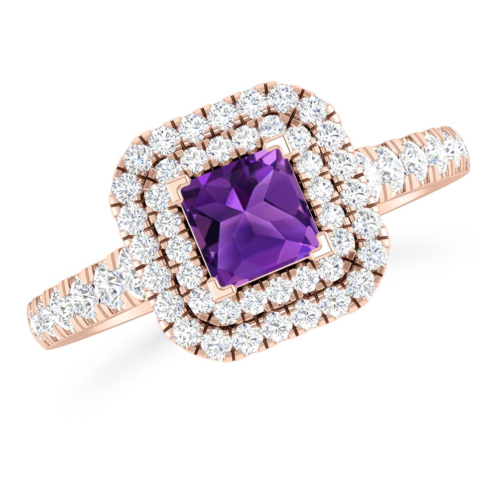 Rose Gold - Amethyst