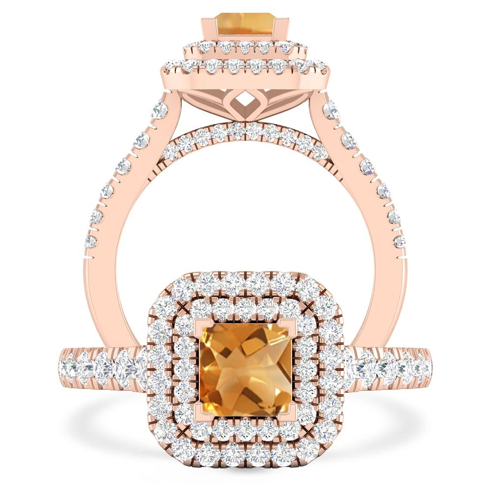 Rose Gold - Citrine