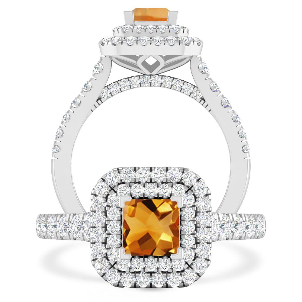 White Gold - Citrine