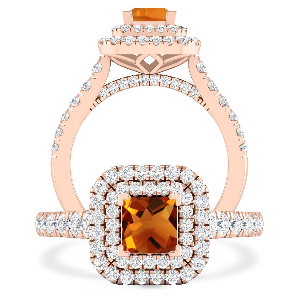 Rose Gold - Citrine