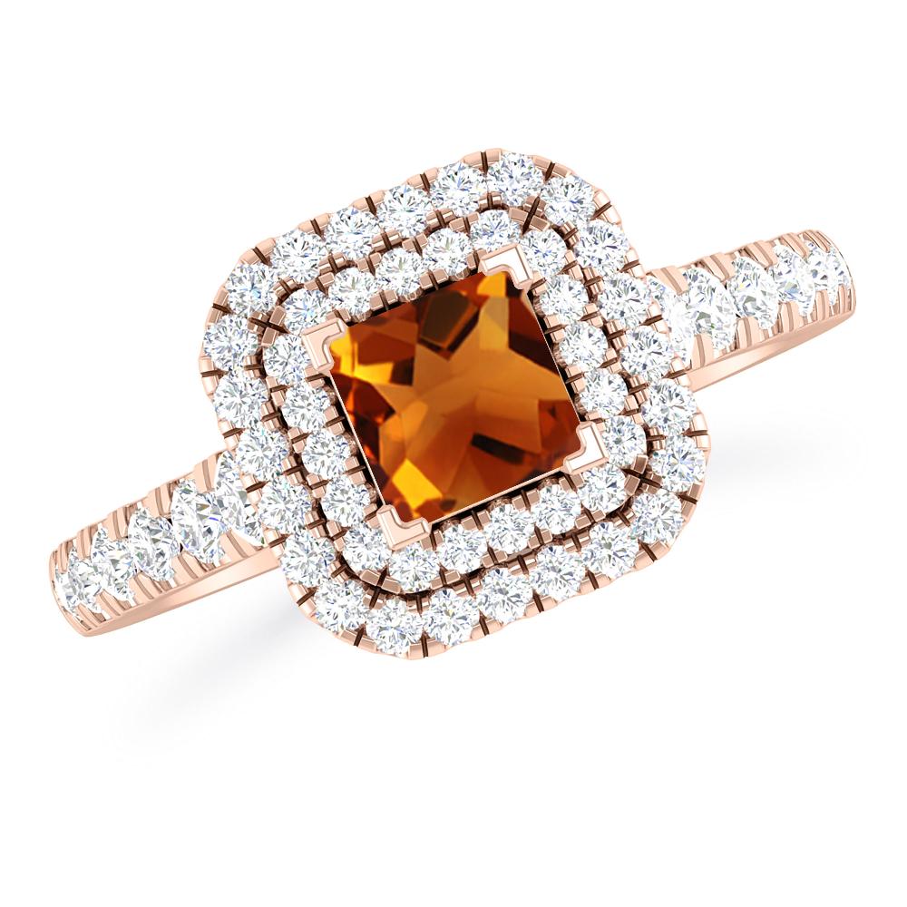 Rose Gold - Citrine