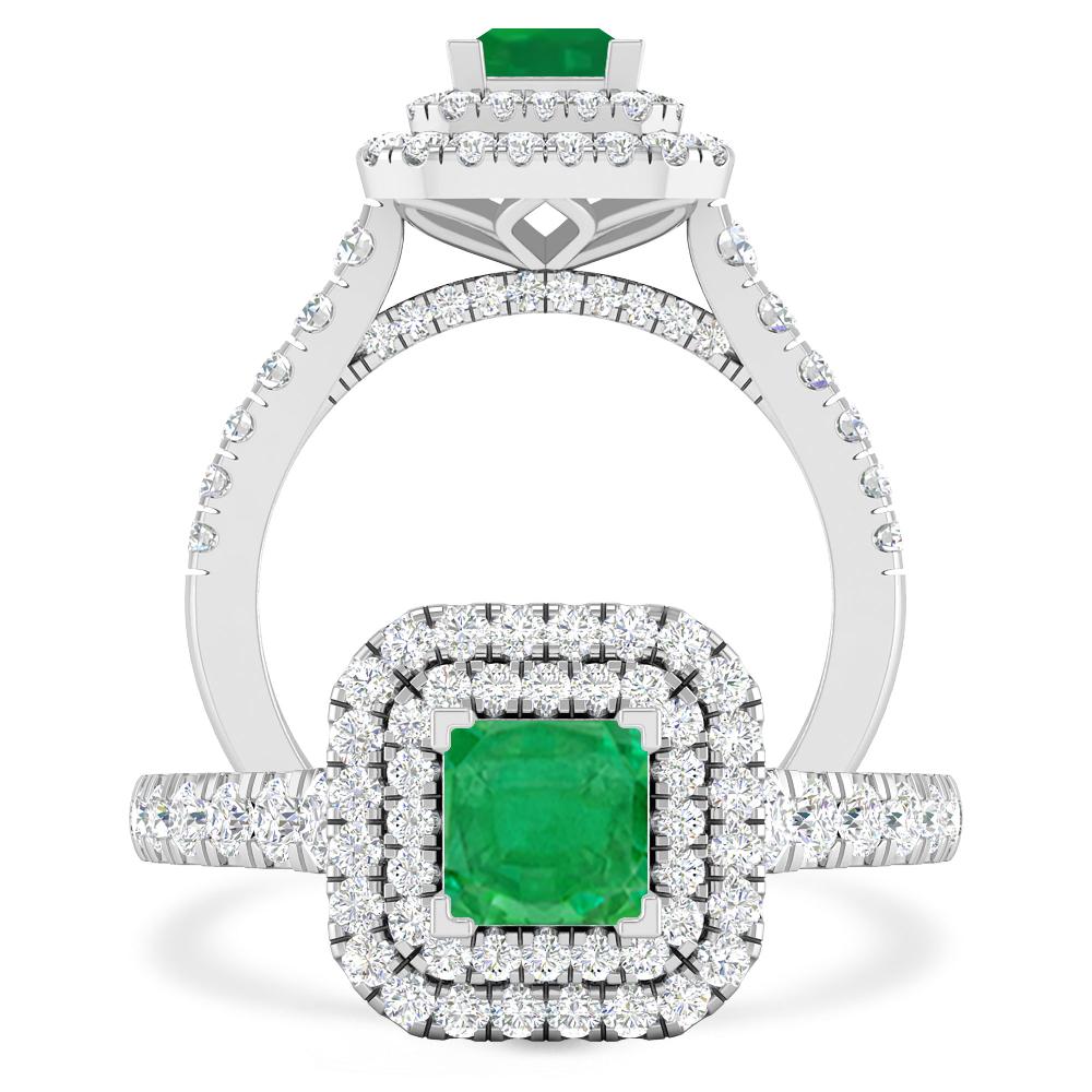 White Gold - Emerald