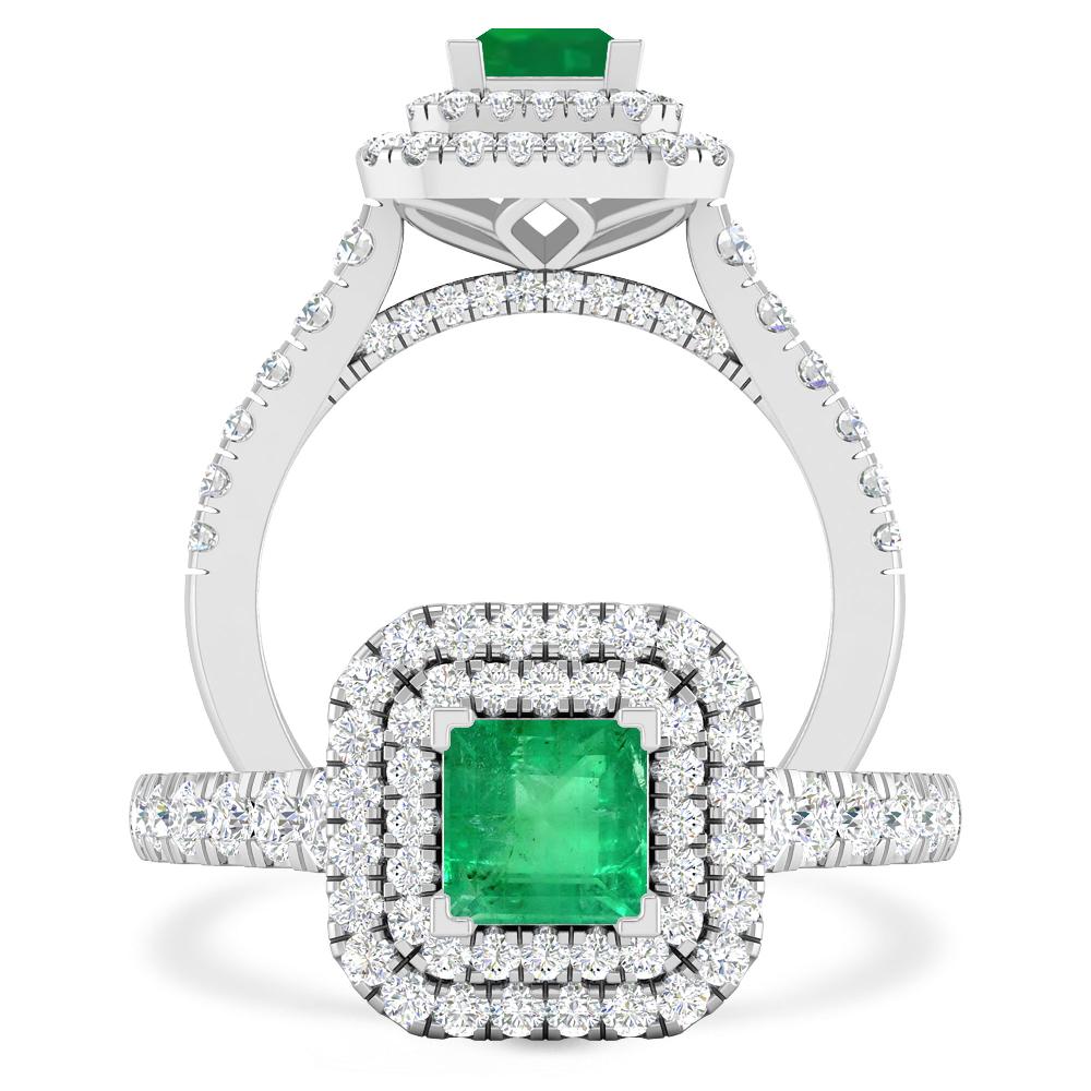 White Gold - Emerald