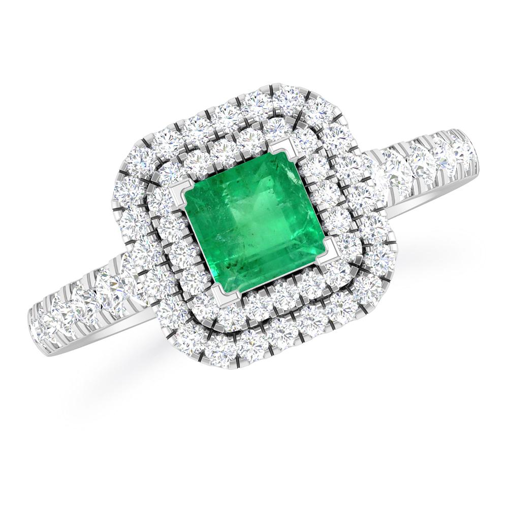 White Gold - Emerald