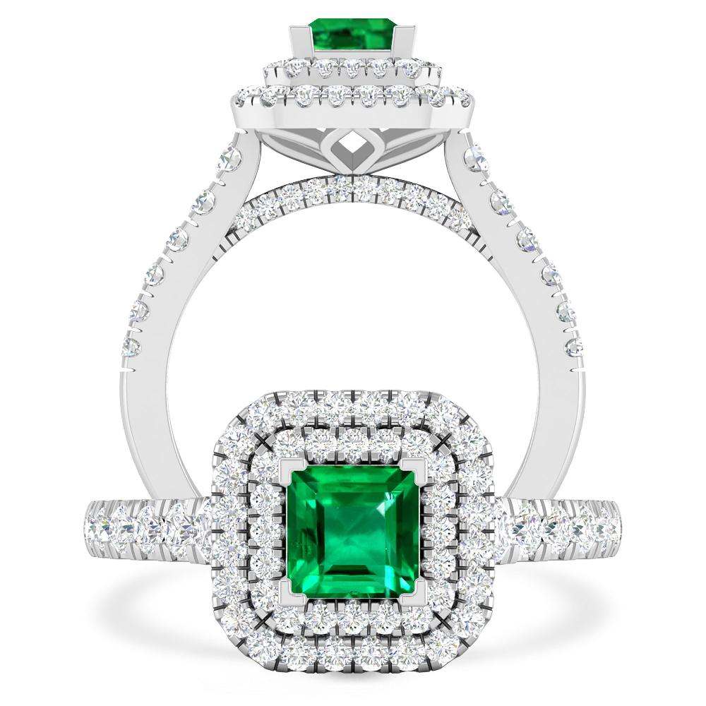 White Gold - Emerald