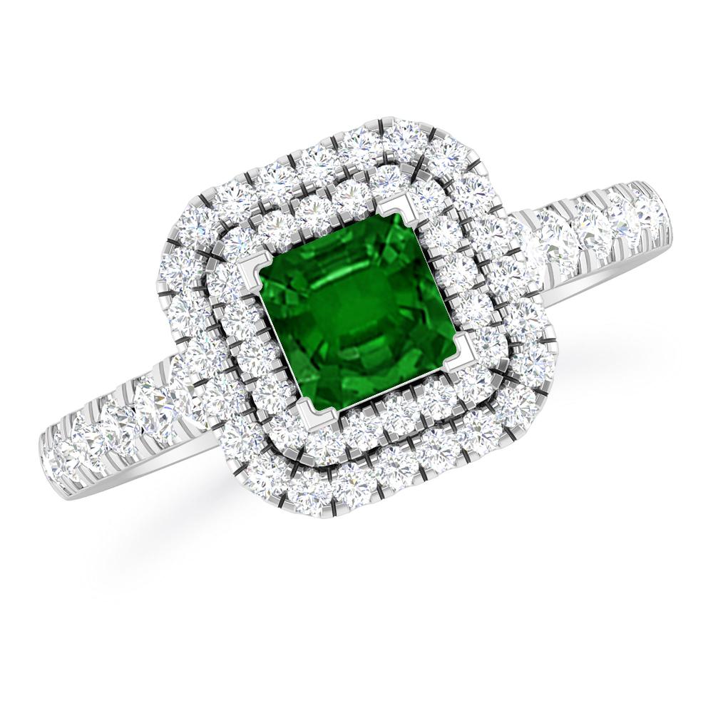 White Gold - Emerald