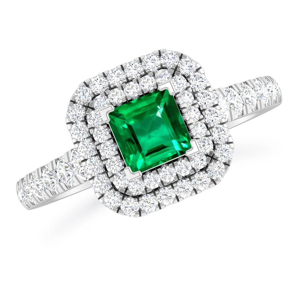 White Gold - Emerald