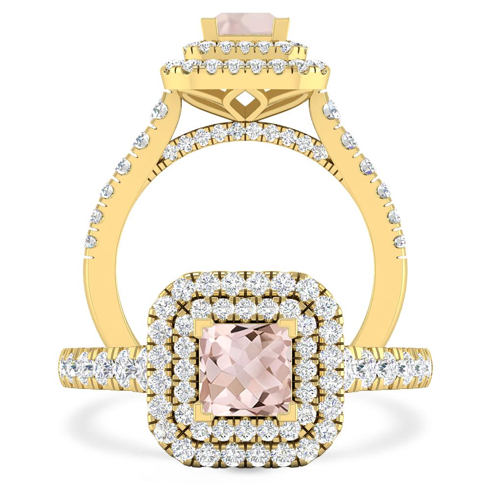 Yellow Gold - Morganite