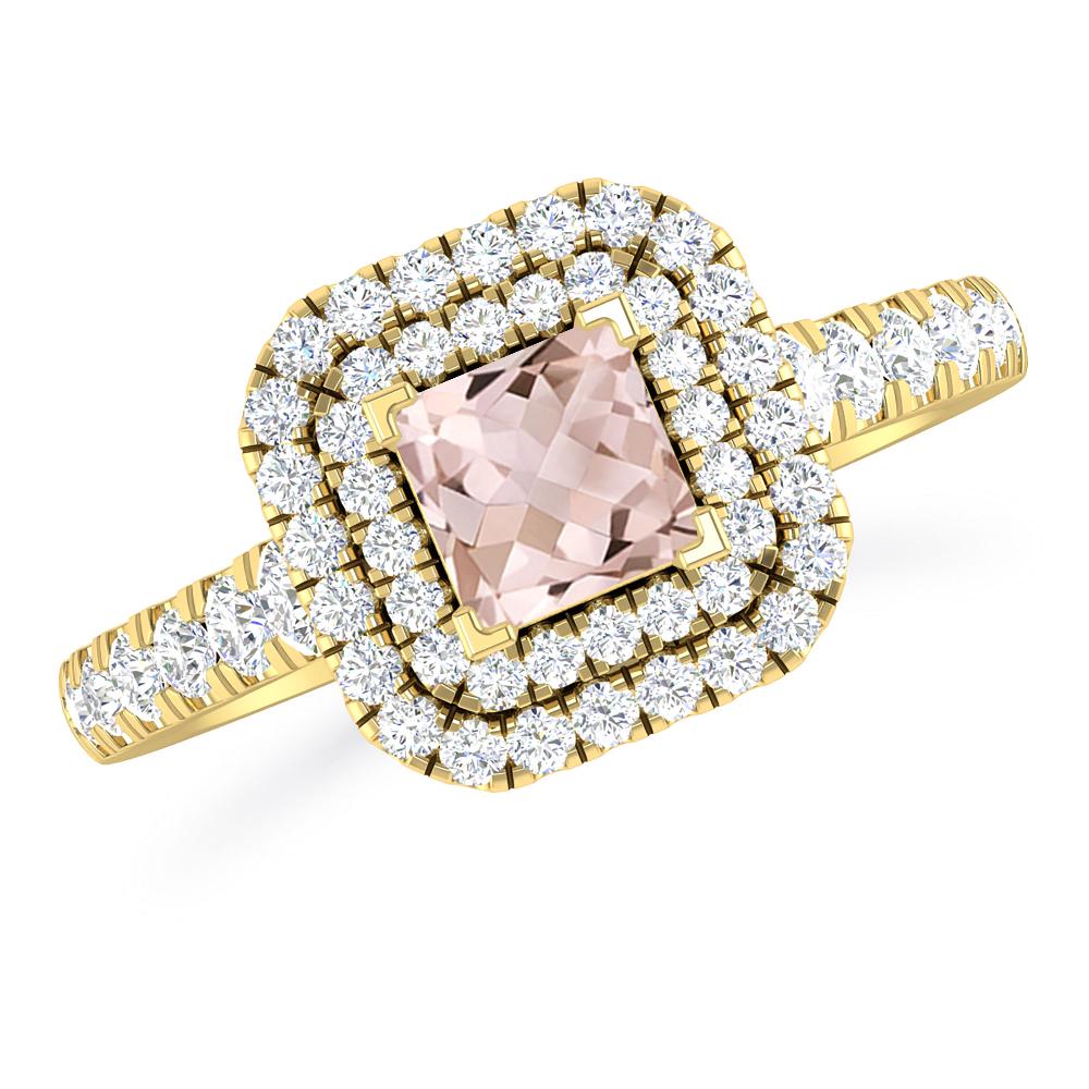 Yellow Gold - Morganite