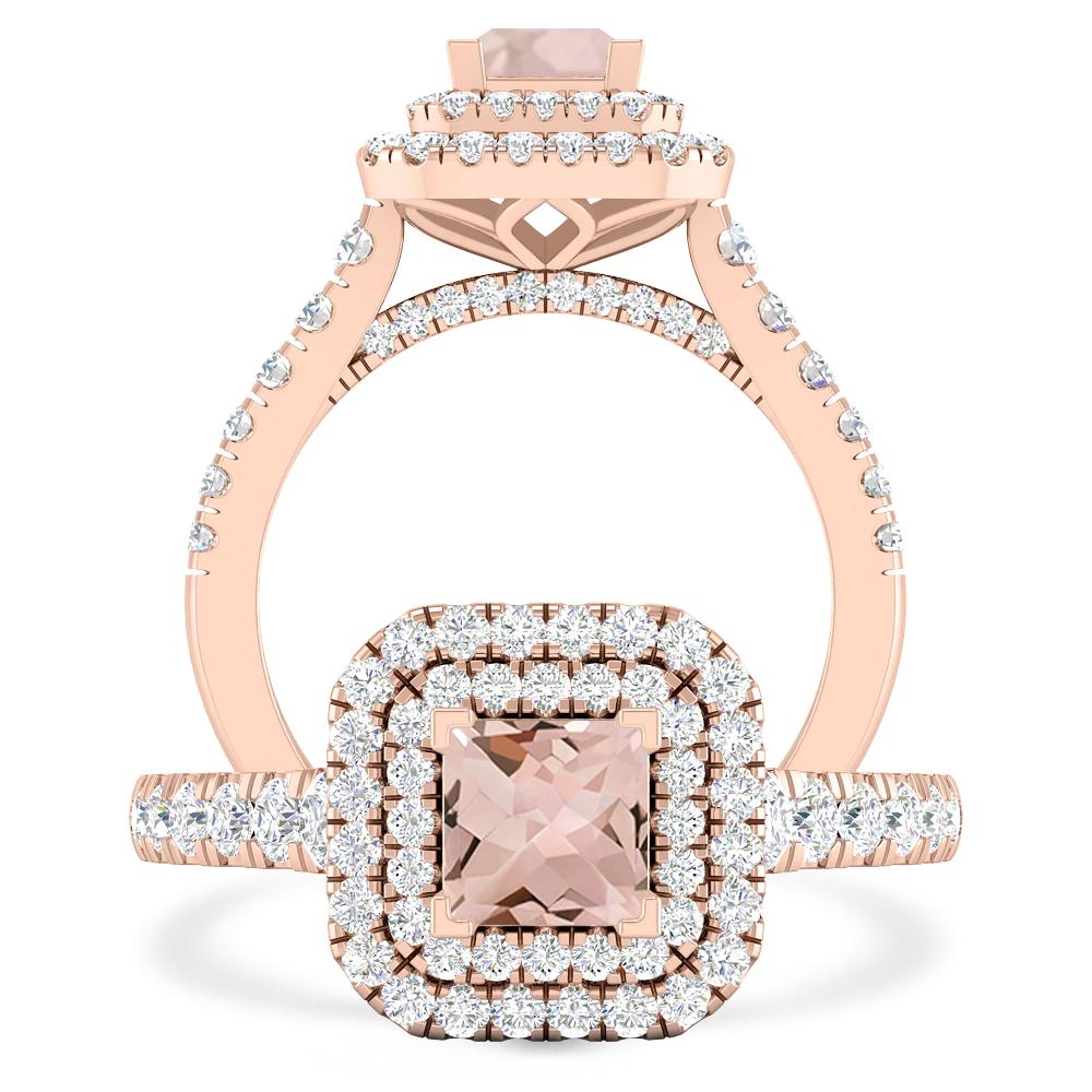 Rose Gold - Morganite