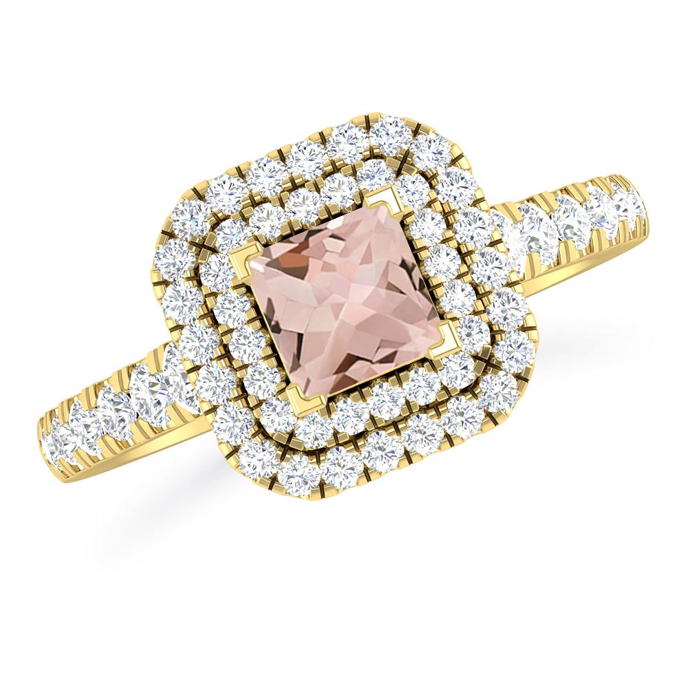 Yellow Gold - Morganite