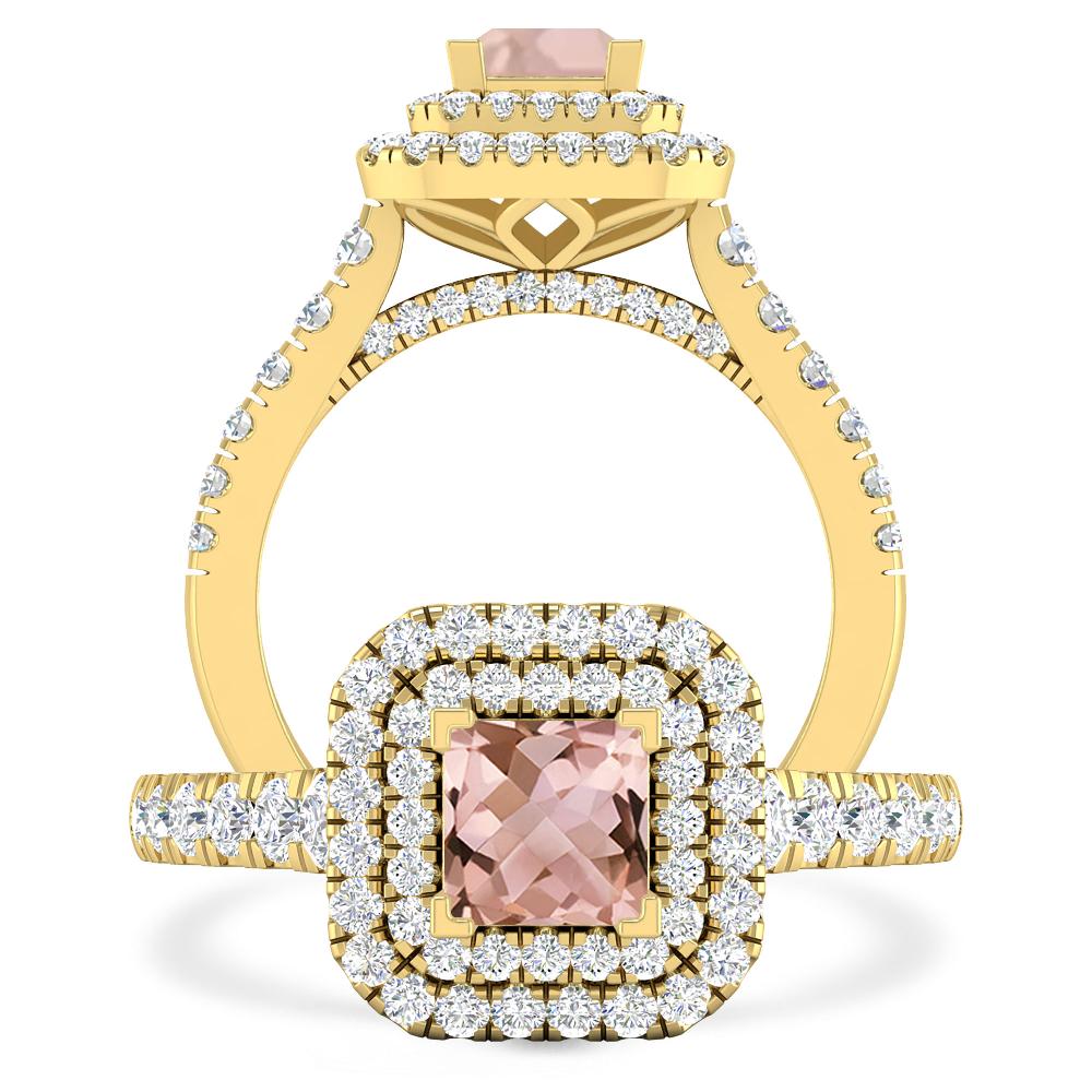 Yellow Gold - Morganite