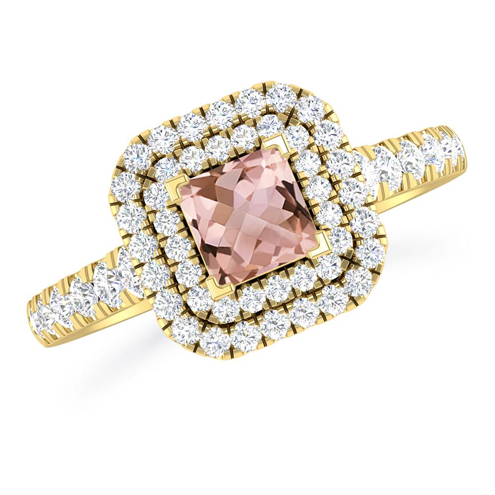 Yellow Gold - Morganite